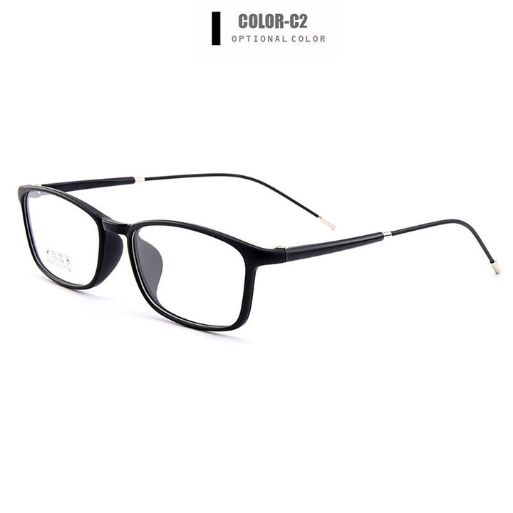 Gmei Unisex Eyeglasses Ultra-Light Tr 90 Plastic 5 Colors M3001 Full Rim Gmei Optical C2  