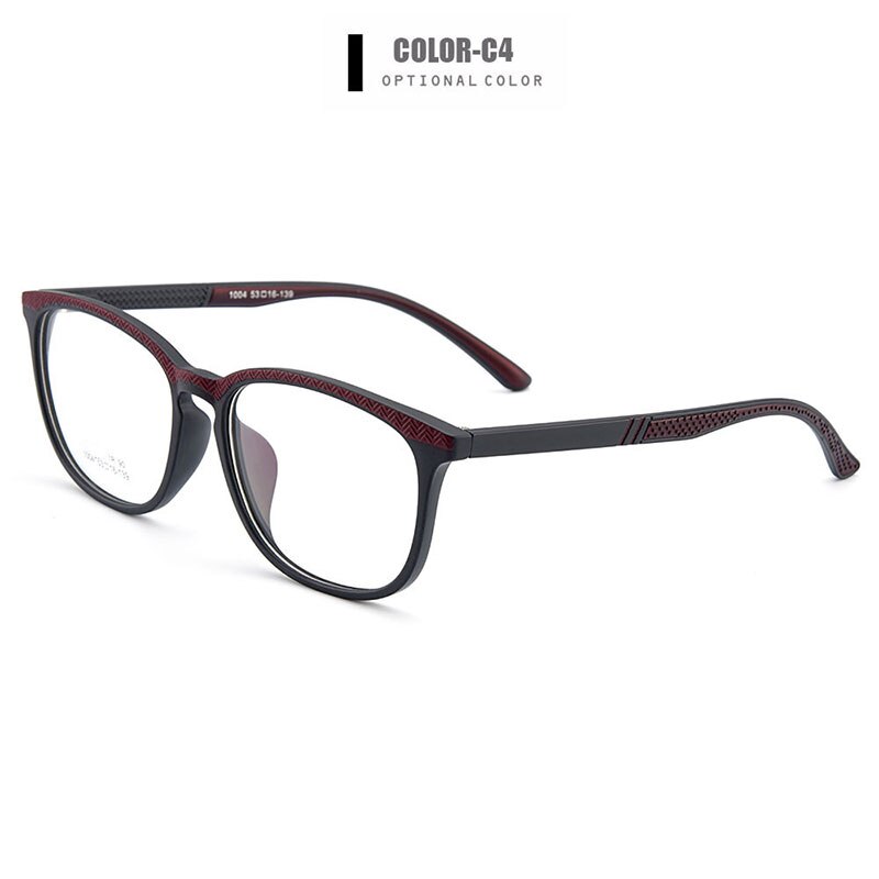 Unisex Eyeglasses Ultra-Light Tr90 Plastic M1004 Frame Gmei Optical C4  