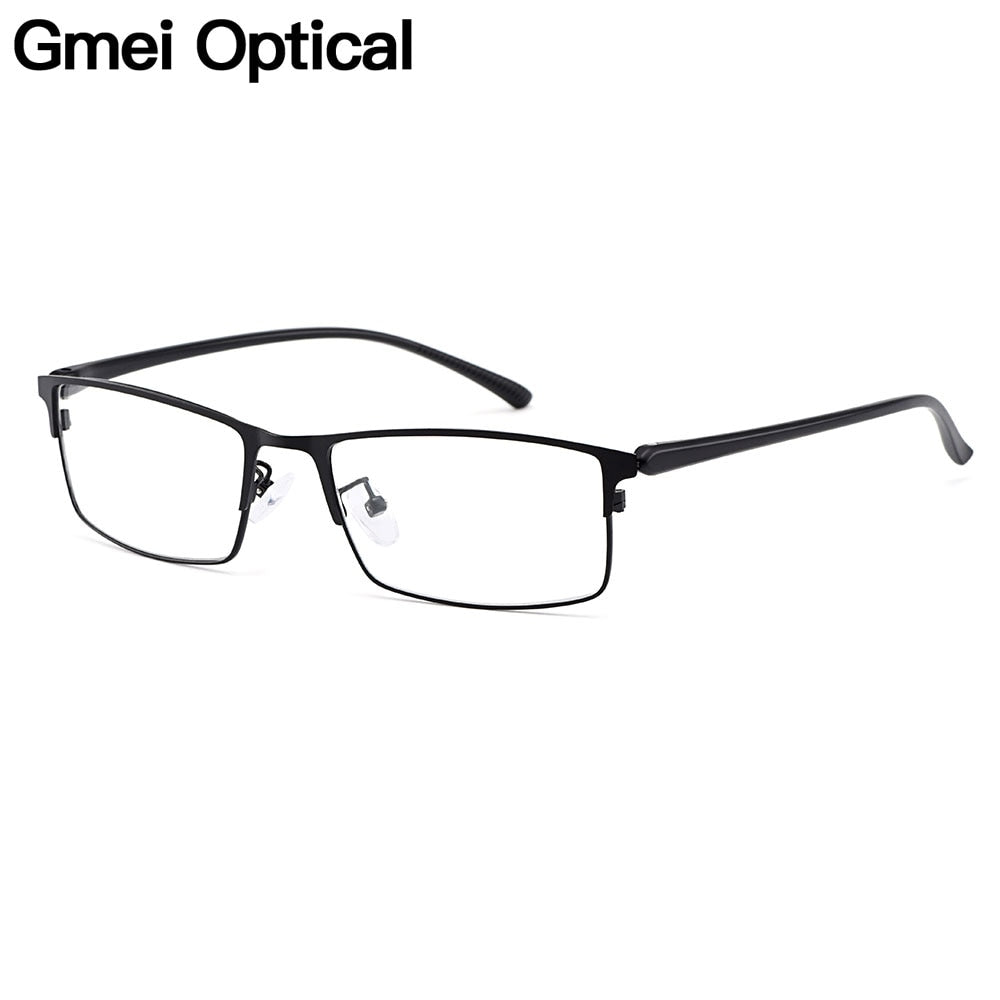 Men's Eyeglasses Titanium Alloy Legs IP Electroplating Y2529 Frame Gmei Optical   