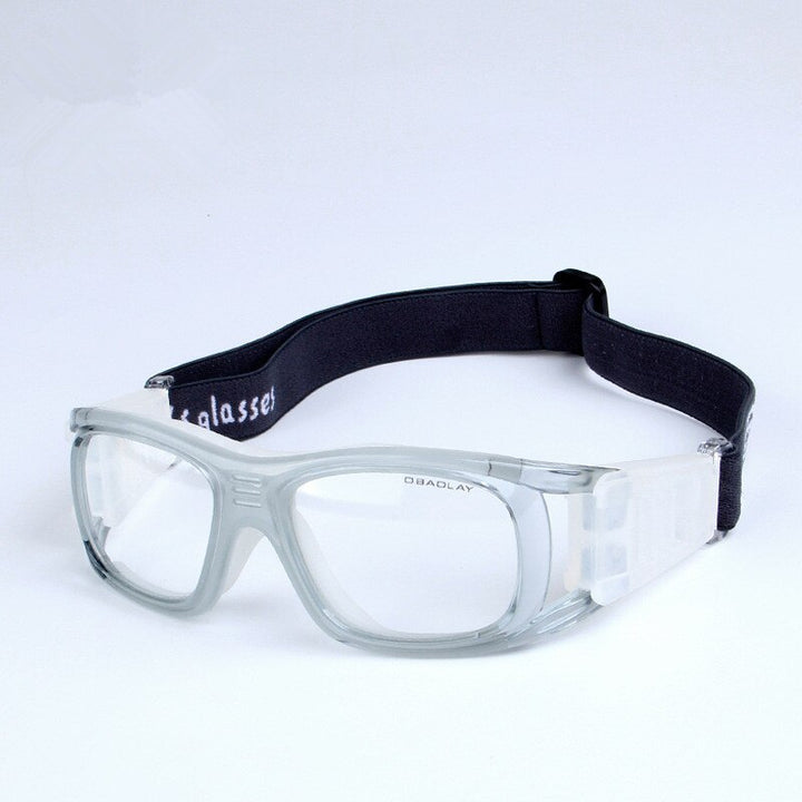 Chashma Ottica Unisex Full Rim Square Acetate Sport Goggle Eyeglasses 0847 Sport Eyewear Chashma Ottica   