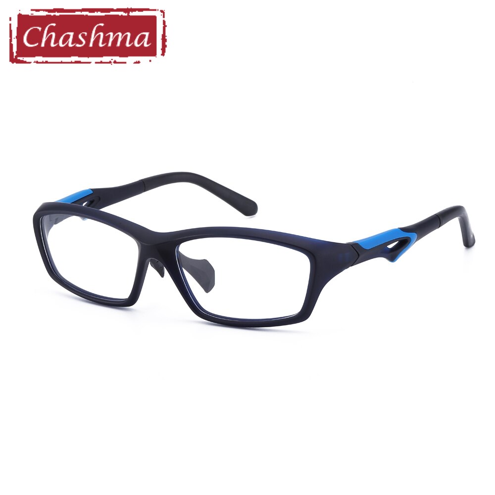 Men's Eyeglasses Plastic Titanium 9233 TR90 Frame Chashma Matte Blue  