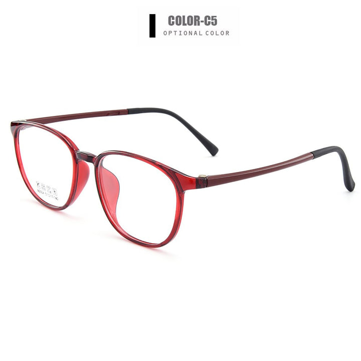 Men's Eyeglasses Ultra-Light Tr90 Plastic 6 Colors M2004 Frame Gmei Optical C5  