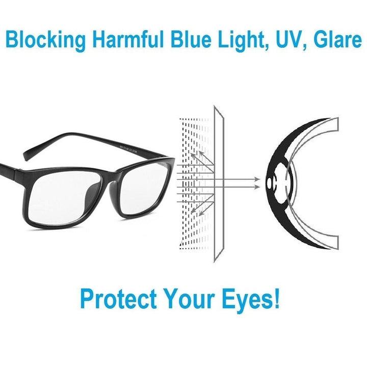 Unisex Eyeglasses Anti Blue Ray Light Gaming Filter 2018 Anti Blue Brightzone   