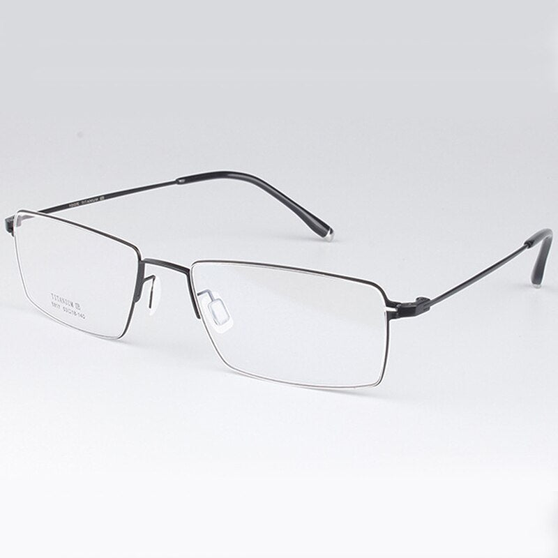 Men's Eyeglasses B Titanium Frame Light 5807 Frame Chashma black  