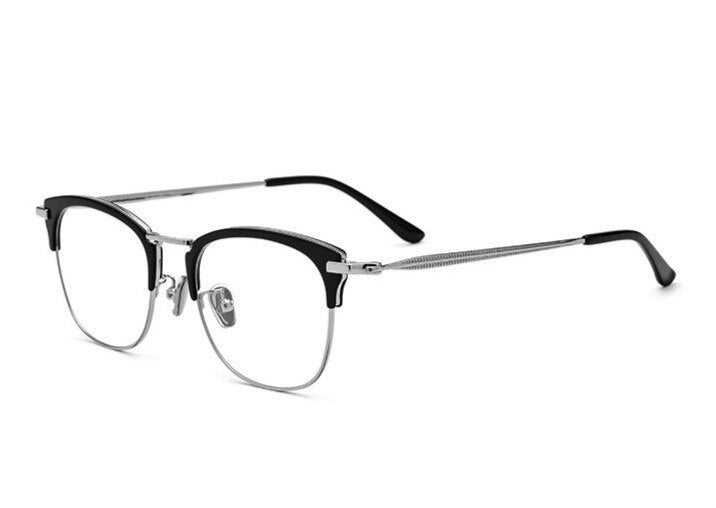 Women's Eyeglasses Cat Eye Acetate Metal Frame 802 Frame Brightzone   