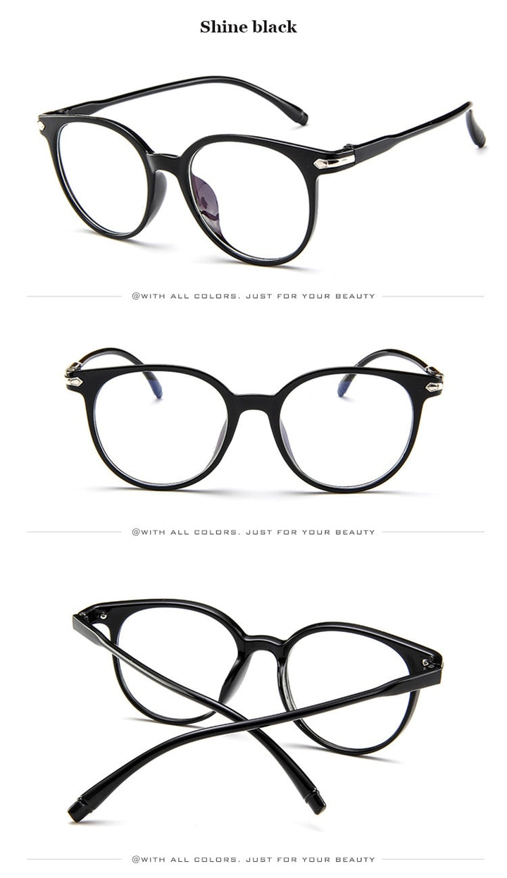 Hotochki Women's Full Rim Transparent Plastic Frame Eyeglasses 15959 Full Rim Hotochki   