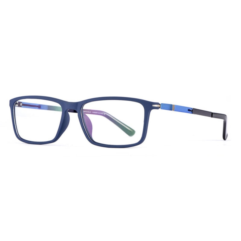 Reven Jate D006 Eyeglasses Frame For Men And Women Eyewear Glasses Frame For Rx Spectacles Frame Reven Jate Blue  