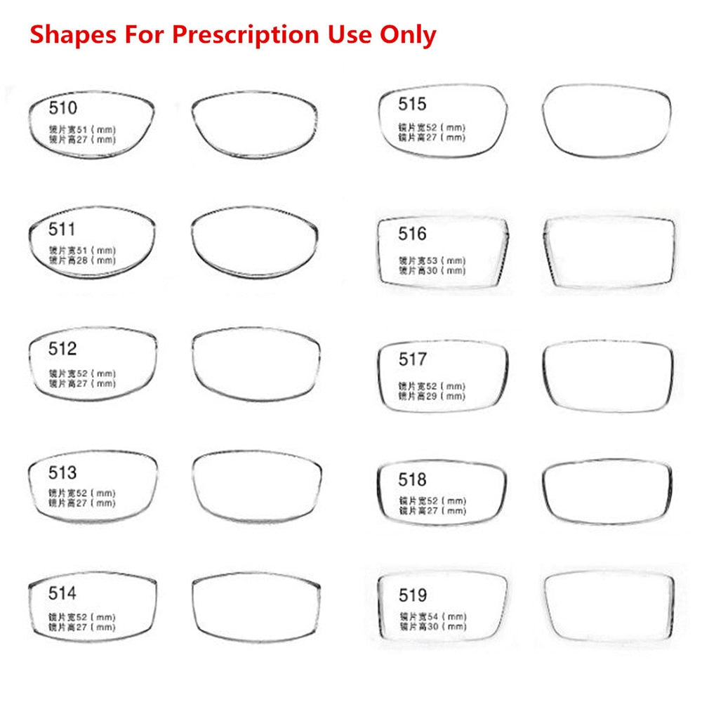 Silhouette Lens Shape Chart