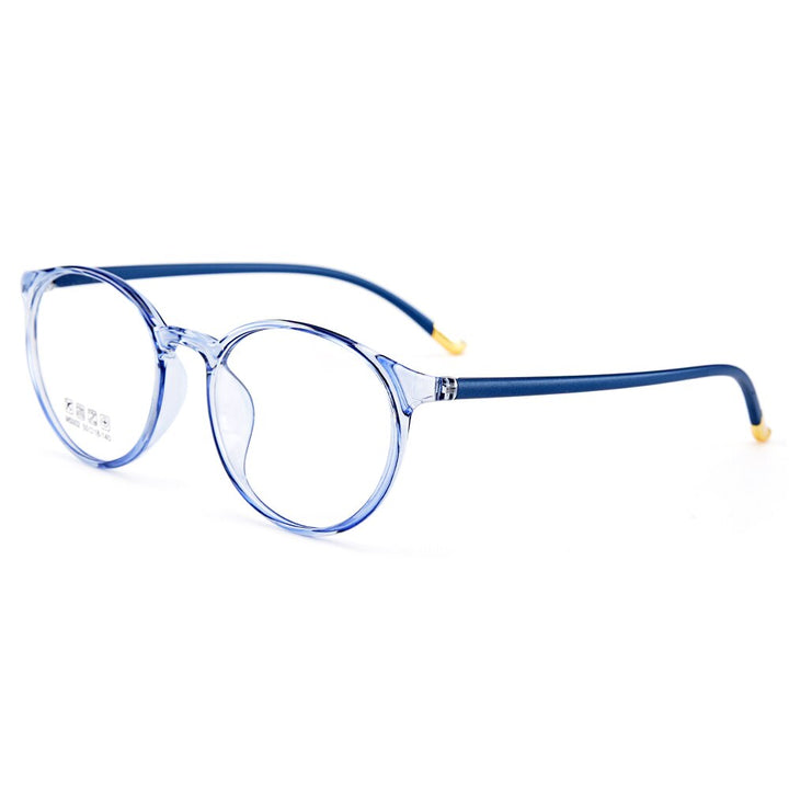 Women's Eyeglasses Ultra-Light Tr90 Plastic Round M5002 Frame Gmei Optical C3  