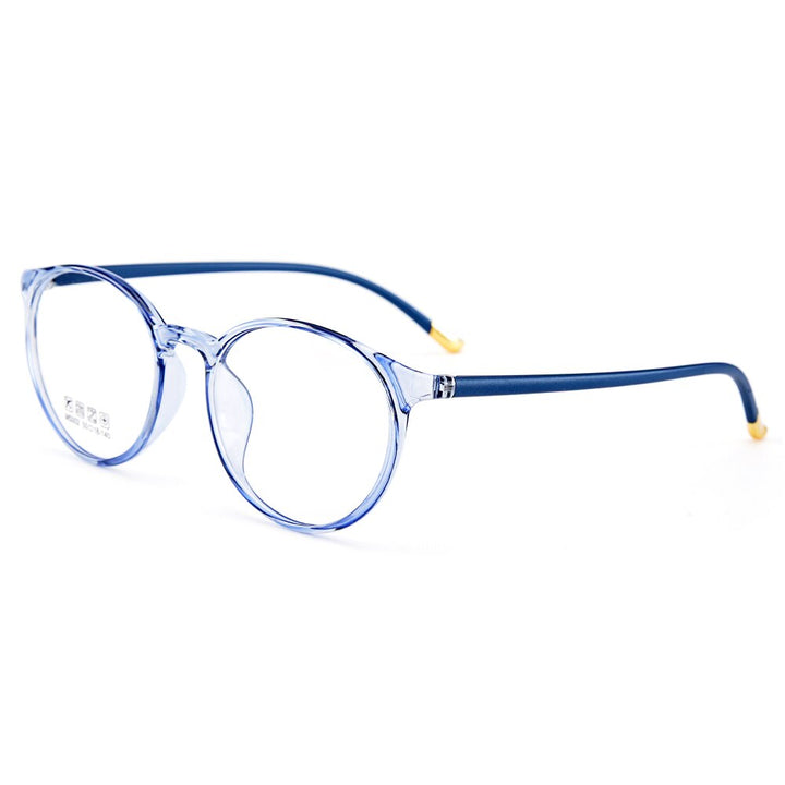 Gmei Women's Eyeglasses Ultra-Light Tr90 Plastic Round M5002 Full Rim Gmei Optical C3  