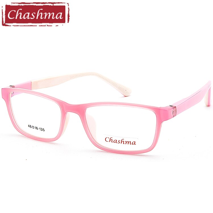 Kids' Eyeglasses 10 Years Old TR 90 Frame 908 Frame Chashma Pink  