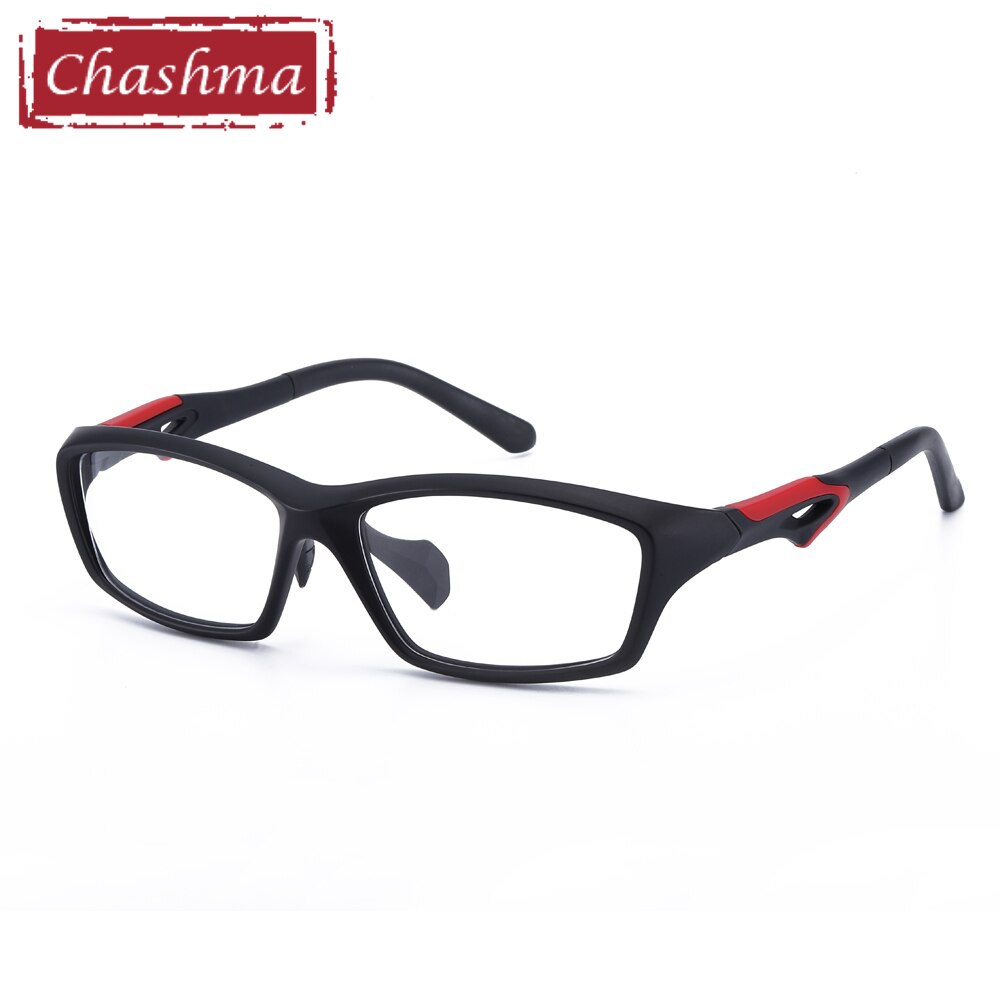 Men's Eyeglasses Plastic Titanium 9233 TR90 Frame Chashma Matte Black  