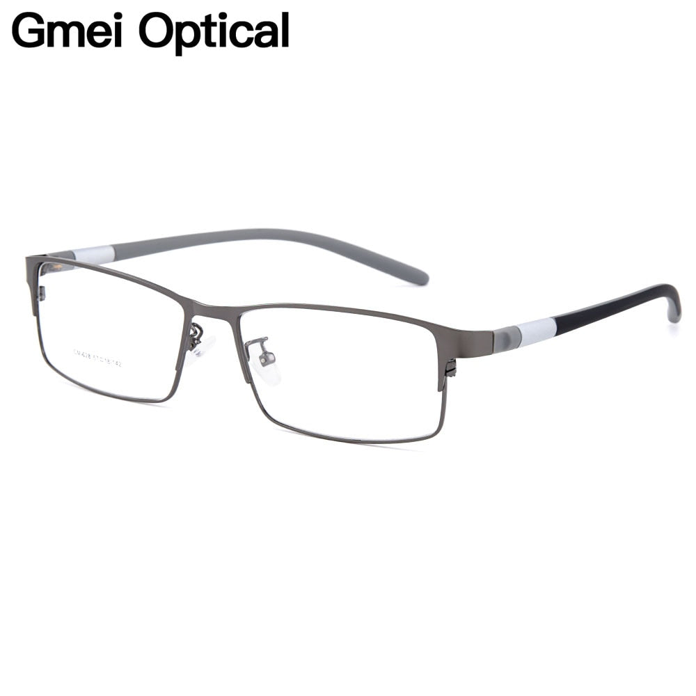Men's Eyeglasses Titanium Alloy Legs IP Electroplating Y028 Frame Gmei Optical   