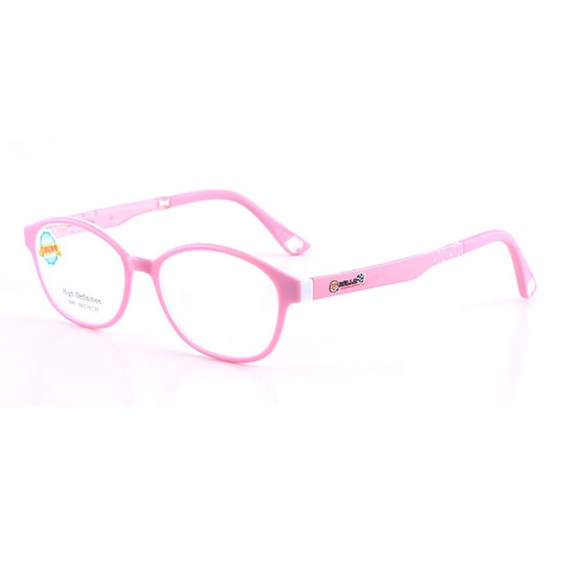 Reven Jate 5691 Child Glasses Frame For Kids Eyeglasses Frame Flexible Frame Reven Jate Pink  