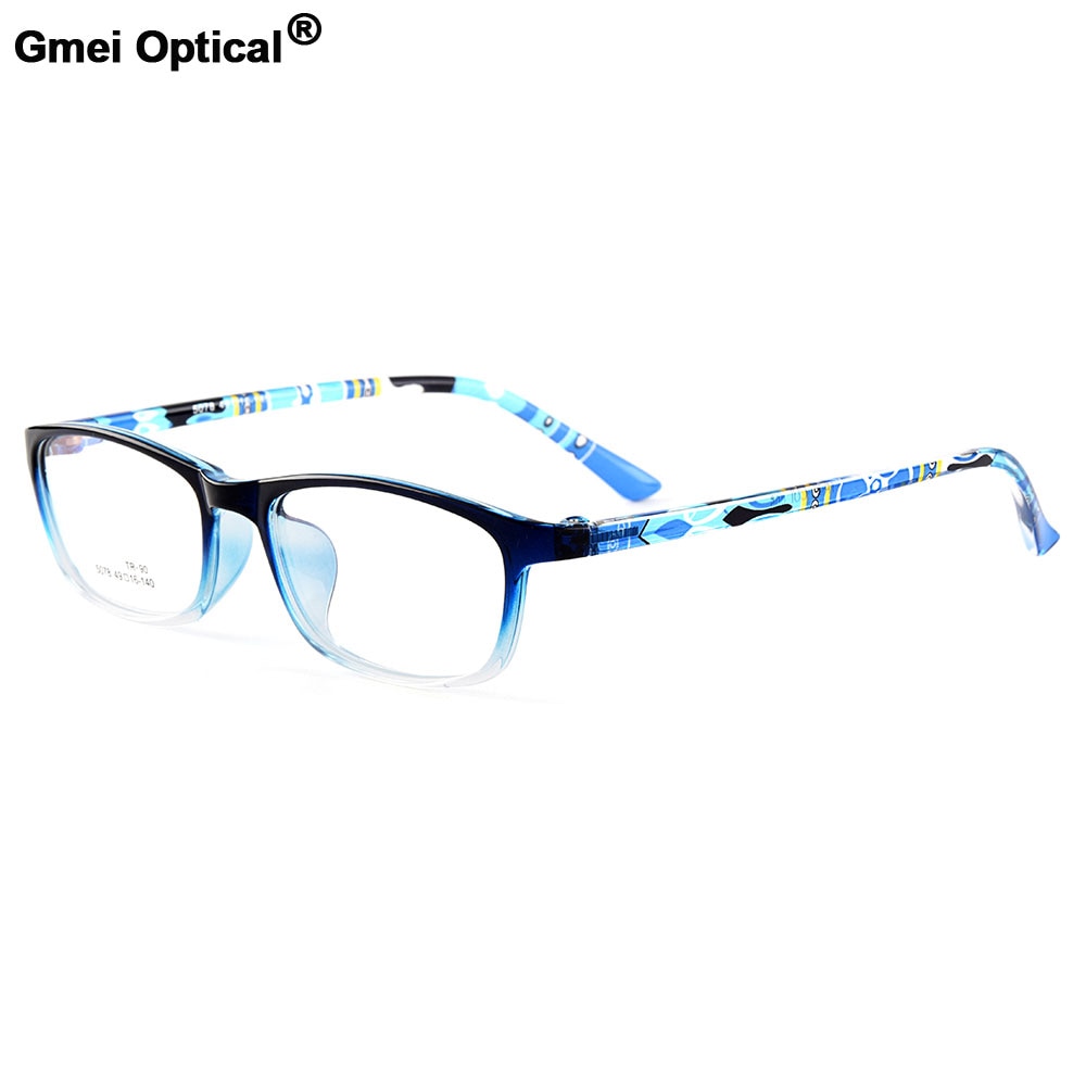 Gmei Unisex Eyeglasses Ultra-Light Tr90 Plastic 6 Colors M5078 Full Rim Gmei Optical   