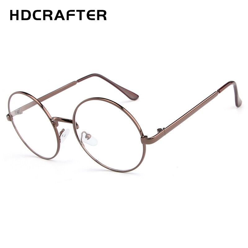 Hdcrafter Women's Full Rim Round Alloy Frame Eyeglasses Lx3048 Full Rim Hdcrafter Eyeglasses   
