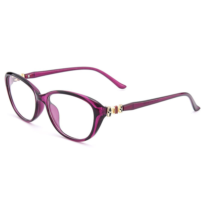 Women's Eyeglasses Cat Eye Ultra-Light Tr90 Plastic M1539 Frame Gmei Optical C5  