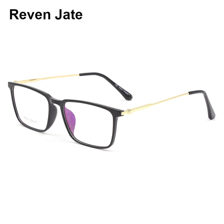 Reven Jate X2010 Plastic Eyeglasses Frame For Men And Women Glasses Spectacles Full Rim Frame Glasses Full Rim Reven Jate   