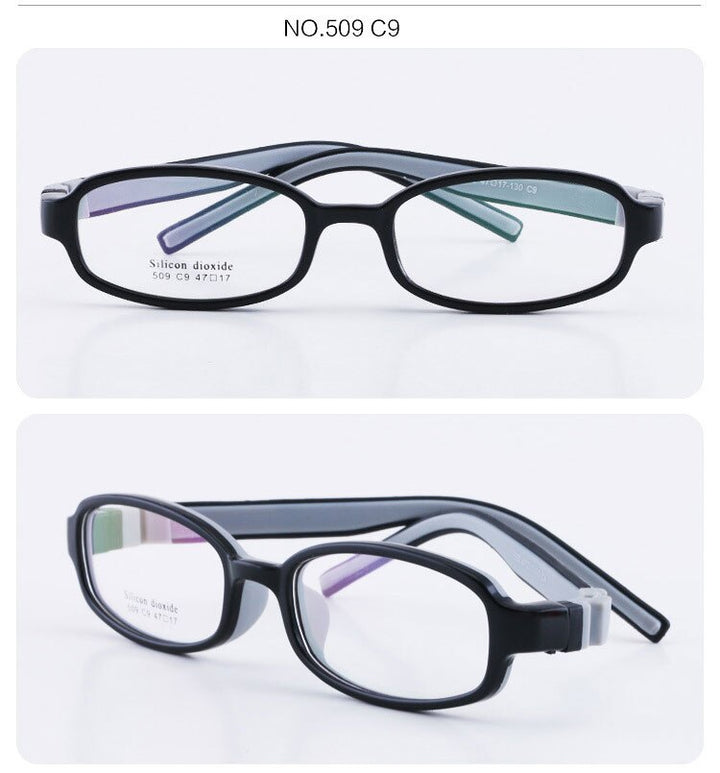 Reven Jate 509 Child Glasses Frame For Kids Eyeglasses Frame Flexible Frame Reven Jate   