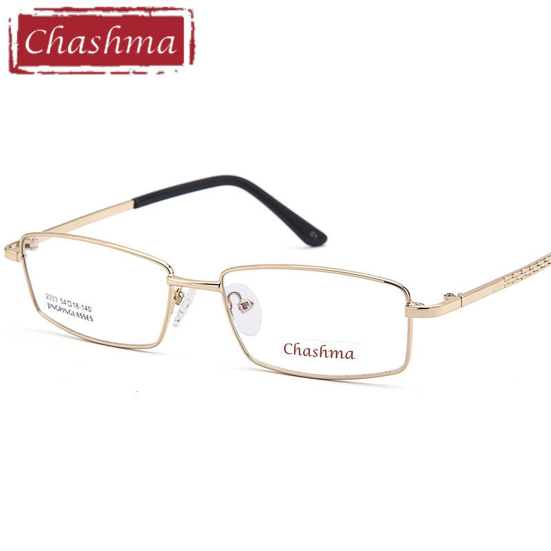 Chashma Men's Full Rim Square Alloy Eyeglasses 2033 Full Rim Chashma   