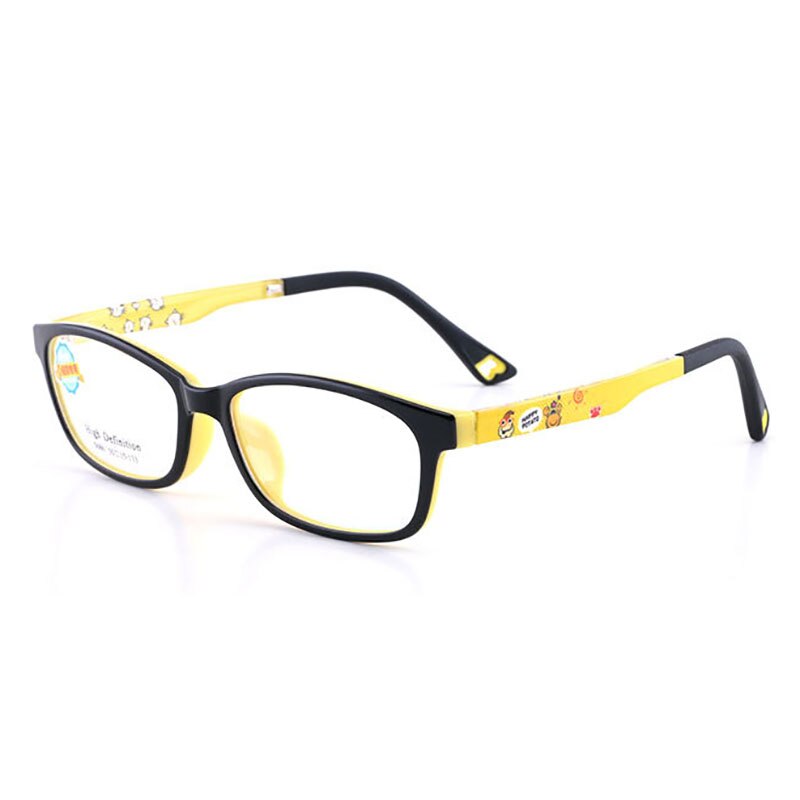 Reven Jate 5686 Child Glasses Frame For Kids Eyeglasses Frame Flexible Frame Reven Jate Yellow  