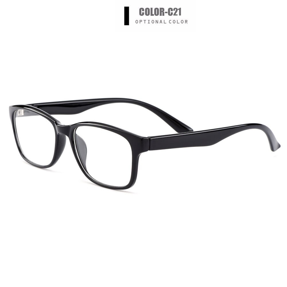 Women's Eyeglasses Ultralight Square Full Rim Plastic H8008 Full Rim Gmei Optical C21  