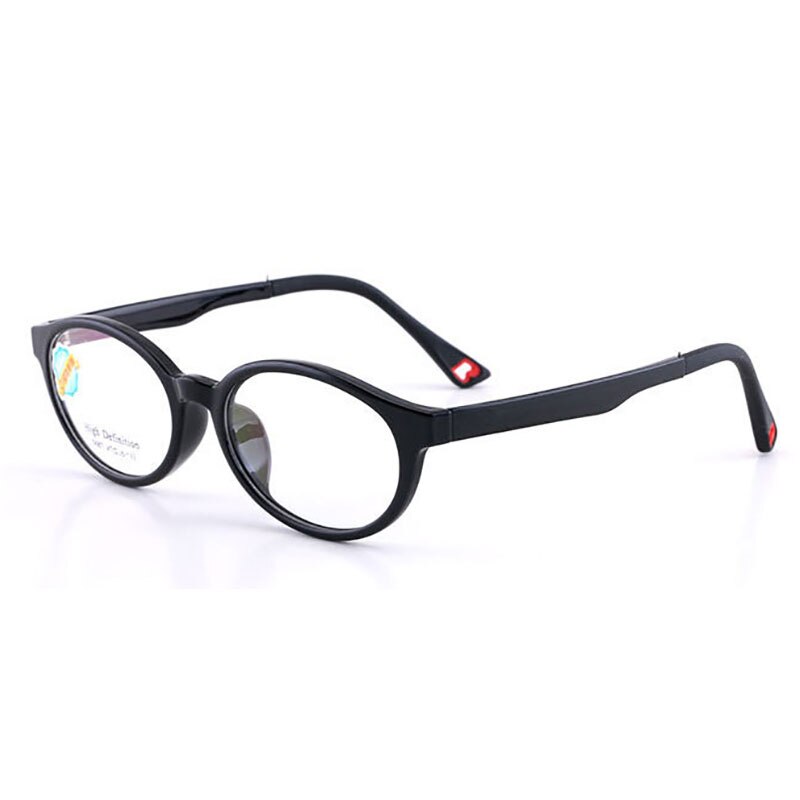 Reven Jate 5687 Child Glasses Frame For Kids Eyeglasses Frame Flexible Frame Reven Jate Black  