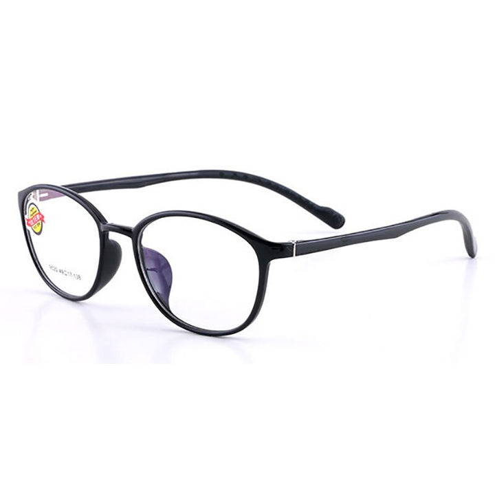 Reven Jate 9520 Child Glasses Frame For Kids Eyeglasses Frame Flexible Frame Reven Jate Black  