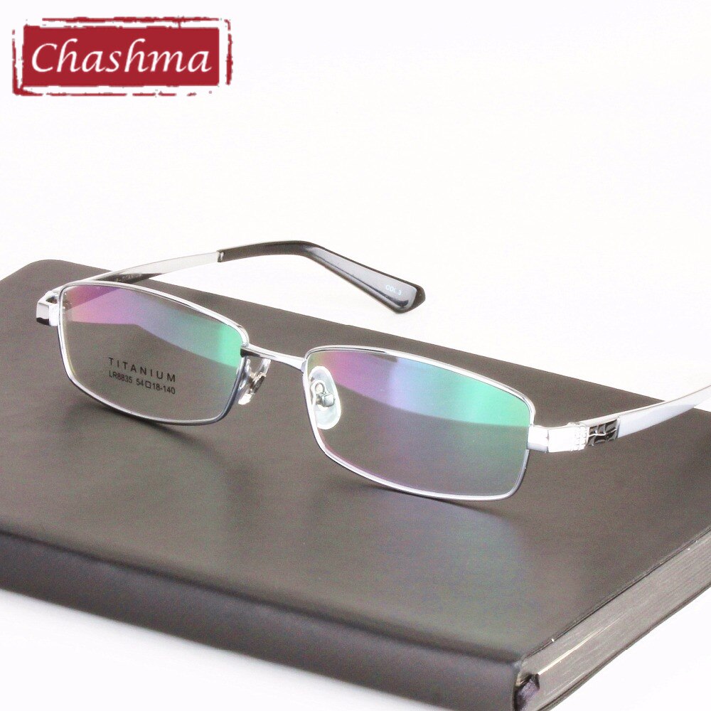 Men's Eyeglasses Pure Titanium 8835 Frame Chashma   