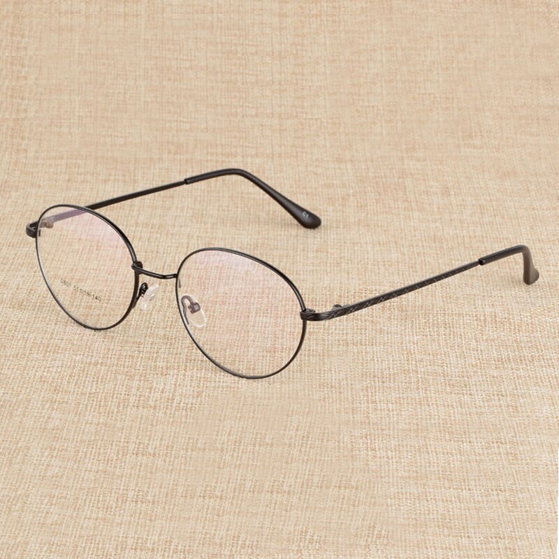 Reven Jate Eyeglasses Spectacle Glasses Frame With 6 Optional Colors Free Assembly With Lenses Frame Reven Jate black  