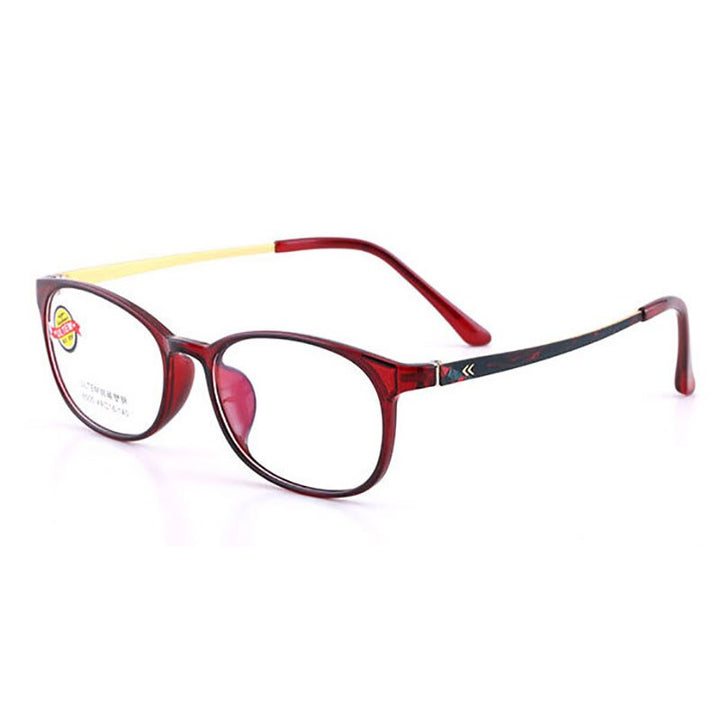 Reven Jate 8505 Child Glasses Frame For Kids Eyeglasses Frame Flexible Frame Reven Jate Red  