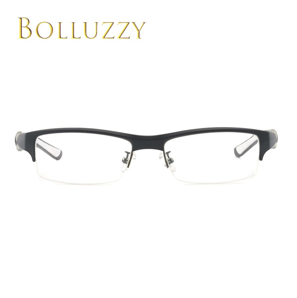 Unisex Titanium Eyeglasses Half Rim Frame Bo1077 Semi Rim Bolluzzy   
