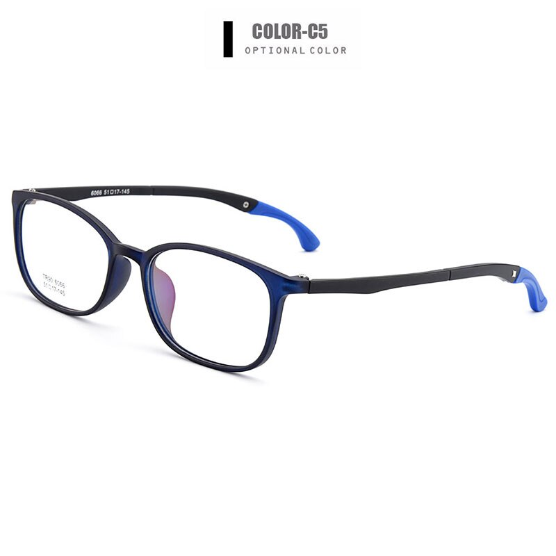 Men's Eyeglasses Ultra-Light Tr90 With Hangers Plastic M6066 Frame Gmei Optical C5  