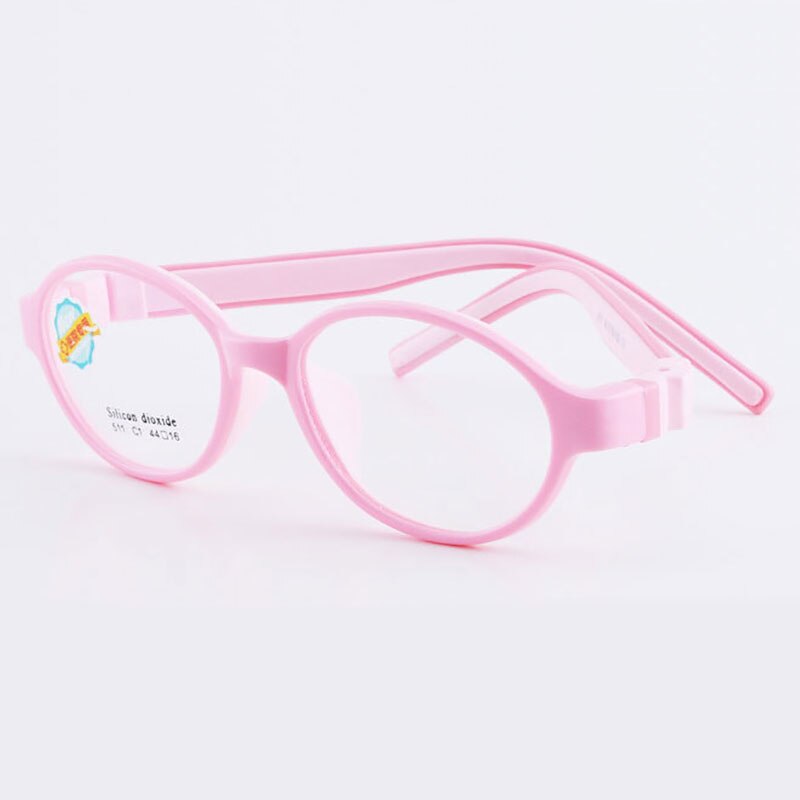 Reven Jate 511 Child Glasses Frame For Kids Eyeglasses Frame Flexible Frame Reven Jate pink  