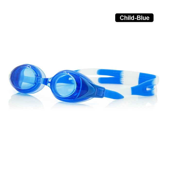 Unisex Optical Swim Goggles Black Blue Customizable Strength Lenses 9300F-C Goggles Enzodate   