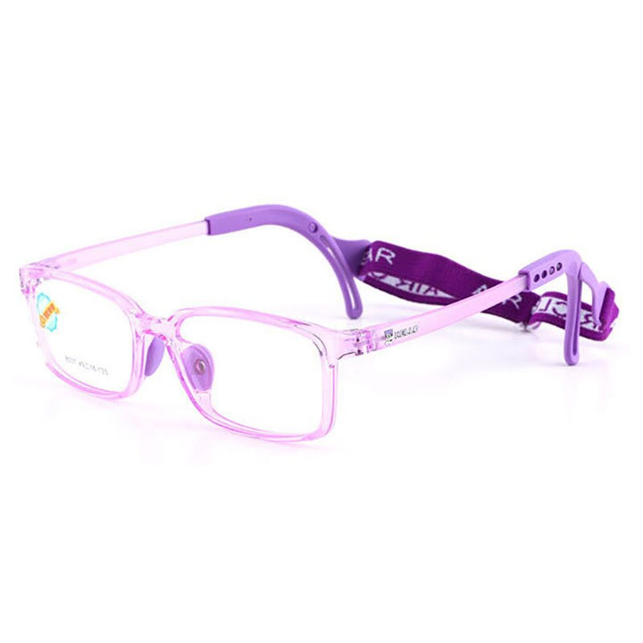 Reven Jate 8537 Child Glasses Frame For Kids Eyeglasses Frame Flexible Frame Reven Jate purple  