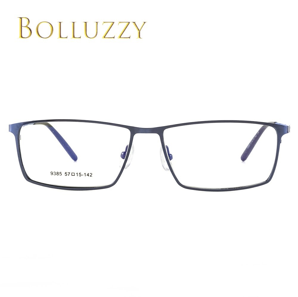 Men's Eyeglasses Square Alloy 16g Frame 9385 Frame Bolluzzy   