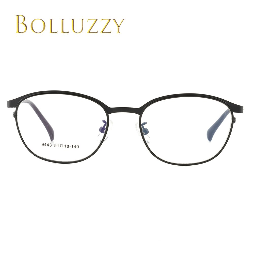 Men's Eyeglasses Alloy Full Round 9443 Frame Bolluzzy   