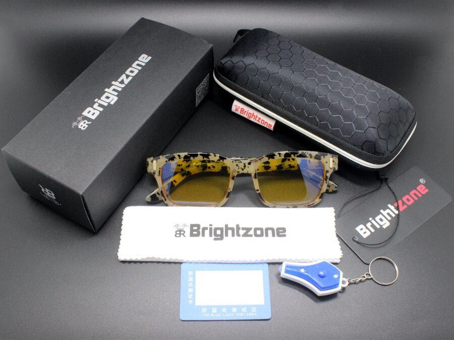 Unisex Eyeglasses Anti Blue Ray Light Anti-Fatigue Gaming Computer Anti Blue Brightzone Water Ink Case2  