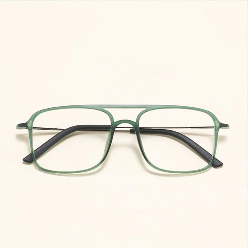 Hotochki Unisex Full Rim Ultem Resin Frame Eyeglasses 2235 Full Rim Hotochki green  