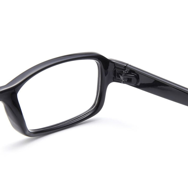 Unisex Eyeglasses Black Plastic Full Rim Frame T9058 Full Rim Gmei Optical   