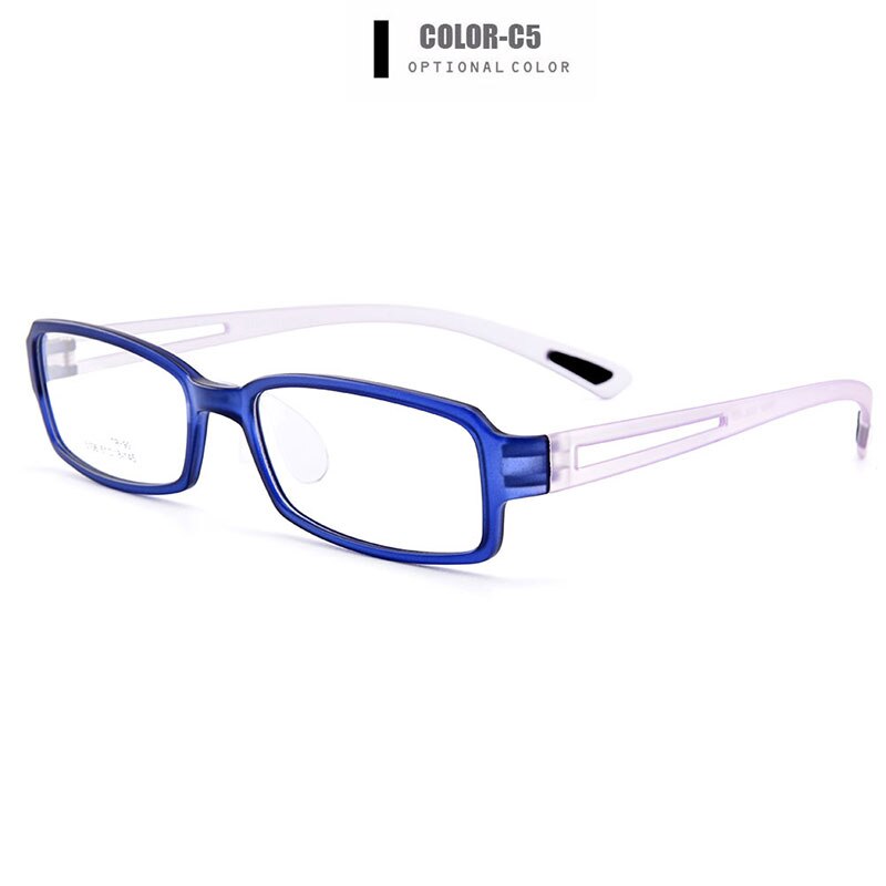 Unisex Eyeglasses Ultra-Light Tr90 Plastic With Saddle Bridge M5106 Frame Gmei Optical C5  