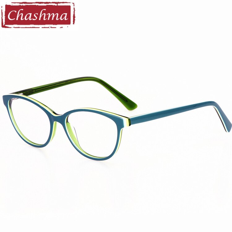 Kids' Eyeglasses Acetate Material 2033 Frame Chashma green  