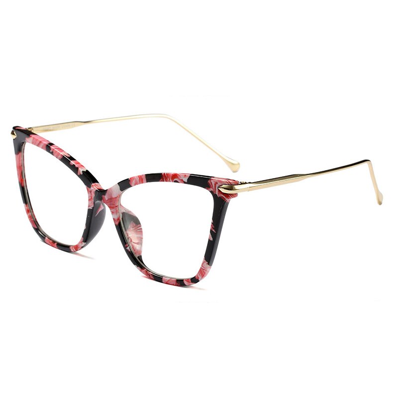 Reven Jate 97152 Women Eyeglasses Frame For Men And Women Glasses Full Rim Woman Spectacles Full Rim Reven Jate C10  
