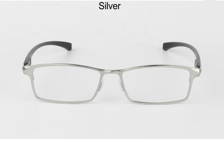 Men's Full Rim Alloy Frame Eyeglasses S9064 Full Rim Bclear   