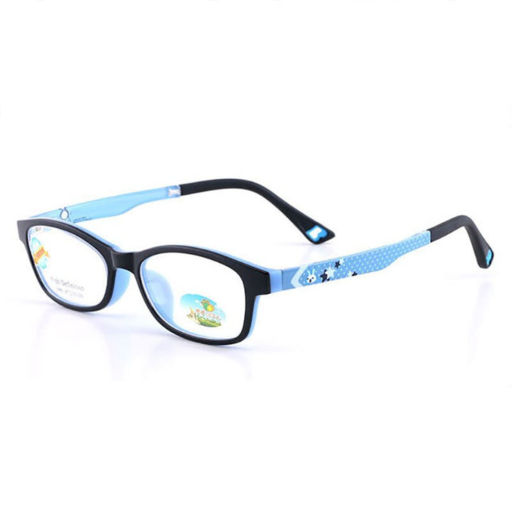 Reven Jate 5688 Child Glasses Frame For Kids Eyeglasses Frame Flexible Frame Reven Jate Blue  