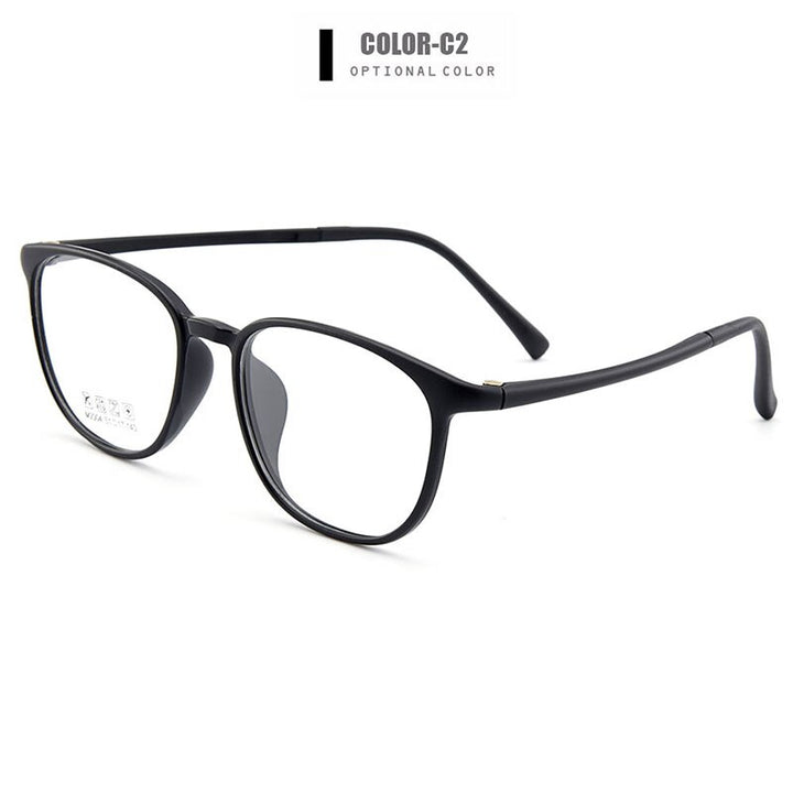 Men's Eyeglasses Ultra-Light Tr90 Plastic 6 Colors M2004 Frame Gmei Optical C2  