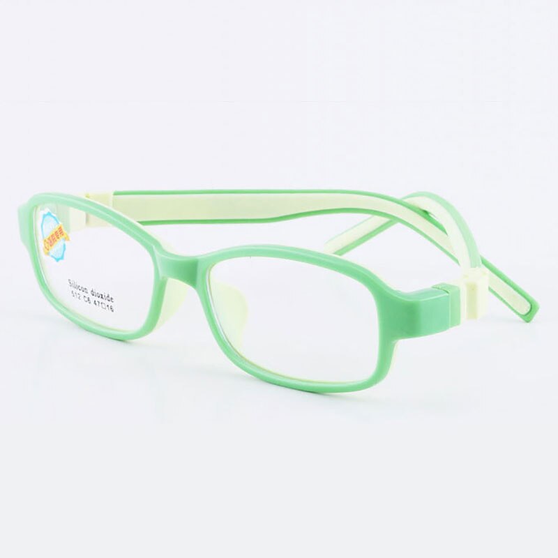 Reven Jate 512 Child Glasses Frame For Kids Eyeglasses Frame Flexible Quality Eyewear Frame Reven Jate green  