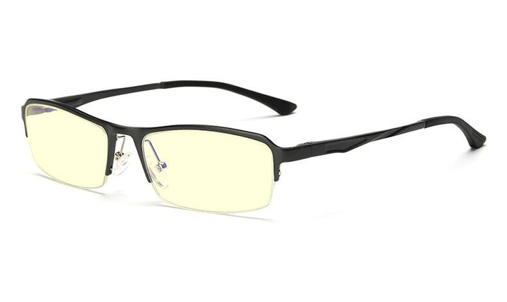 Unisex Eyeglasses Ultra-light Anti-blue Light Anti-UV 297 Anti Blue Brightzone Gun Gray  