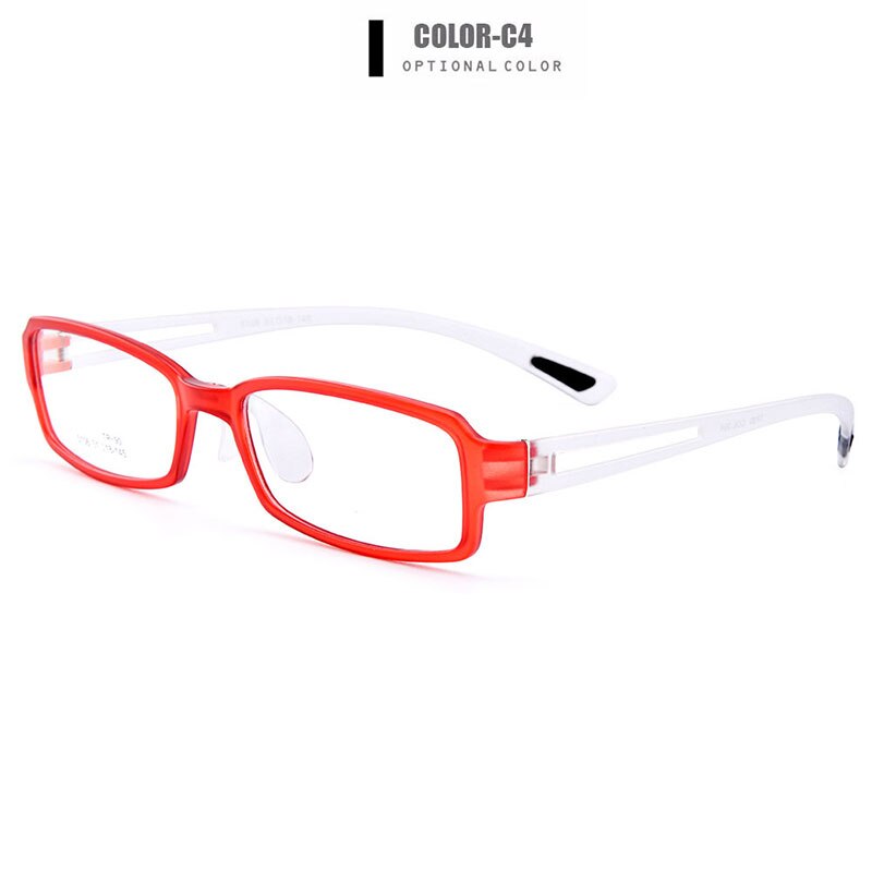 Unisex Eyeglasses Ultra-Light Tr90 Plastic With Saddle Bridge M5106 Frame Gmei Optical C4  